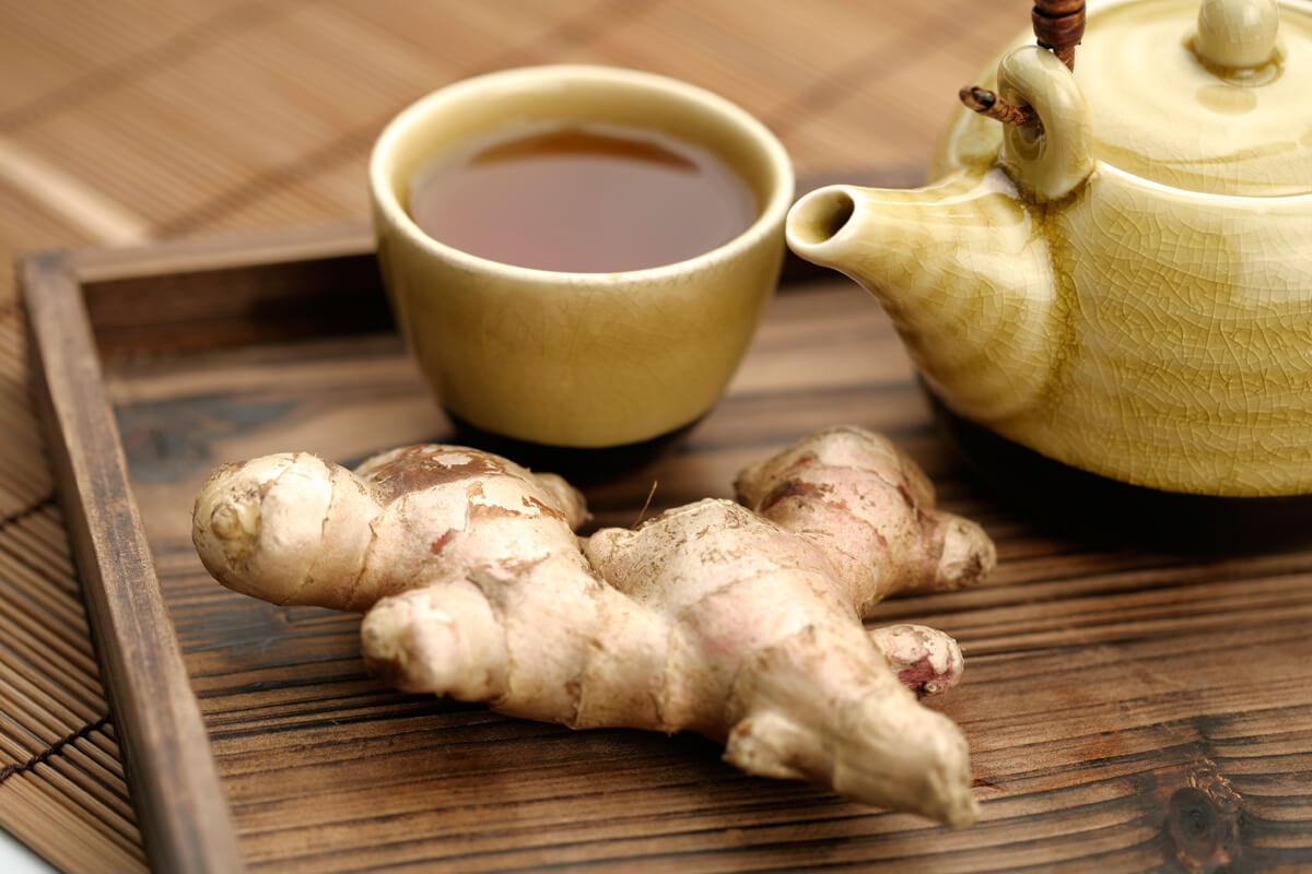 healthy ginger tea