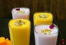 Kesar pista milk shake