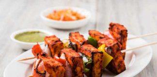 Yummy paneer tikka