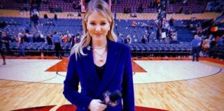 American sports anchor Kristen Ledlow