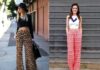 Try this trendy fashionable outfits for palazzo pants fashionable outfits for palazzo