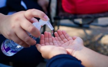 Drinking hand sanitizer