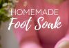 Detoxifying benefits of foot soaking + DIY Foot conditioner recipe DIY Foot conditioner recipe