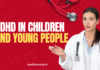 ADHD in children and young people Child with ADHD struggling to concentrate in a classroom setting