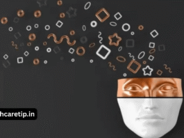 Psychopath spectrum test concept with personality traits and mental health symbols.